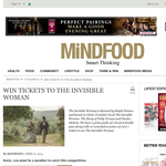 Win Tickets To The Invisible Woman