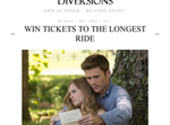 Win tickets to The Longest Ride