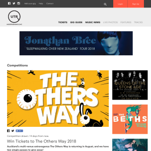 Win Tickets to The Others Way 2018
