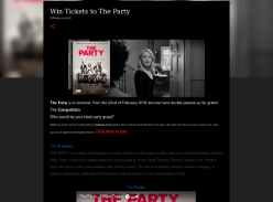 Win Tickets to The Party