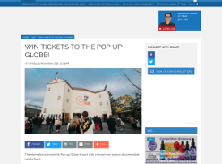 Win tickets to the Pop-up Globe