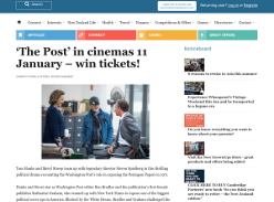 Win tickets to ‘The Post’