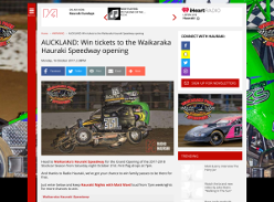 Win tickets to the Waikaraka Hauraki Speedway opening