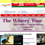 Win tickets to The Winery Tour 2015