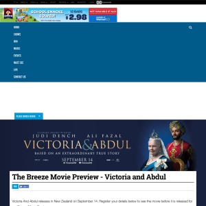 Win tickets to Victoria and Abdul