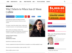 Win Tickets to When Sun & Moon Collide