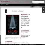 Win tickets to Whiplash