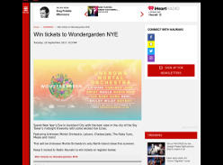 Win tickets to Wondergarden NYE