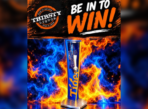 Win a Tiger Beer Tower - Thirsty Liquor