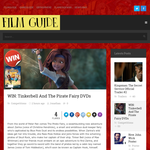 Win Tinkerbell And The Pirate Fairy DVDs