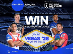 Win a Trip for 2 to Rugby League Las Vegas 2026