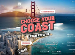 Win a Trip to Honolulu or San Francisco - Coast Radio NZ