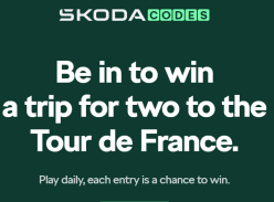 Win a Trip for Two to the Tour De France - &Scaron;koda