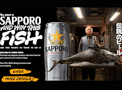 Win 1 of 3 Trips for 2 Adults to Tokyo, Japan