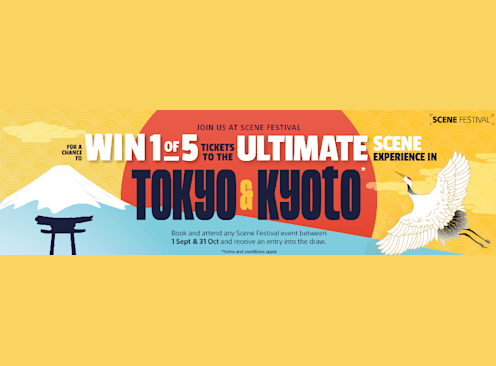 Win 1 of 5 Trips to Tokyo & Kyoto - Sony New Zealand
