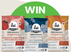 Win Tui Performance Organics Fertiliser