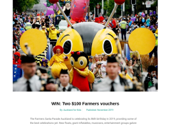 Win Two $100 Farmers vouchers