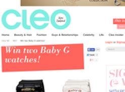 Win two Baby G watches!
