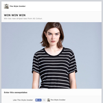 Win Two Fab New Striped Tees From AS Colour