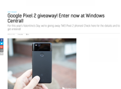 Win Two Google Pixel 2
