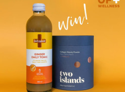Win two Island Beauty powder and Set of Daily Good Co