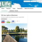 Win two nights at Braxmere