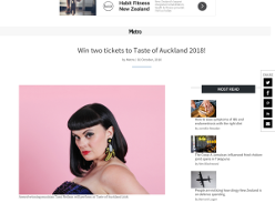 Win two tickets to Taste of Auckland 2018