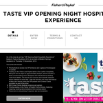 Win two "VIP Opening Night Hospitality Experience" tickets to Taste of Auckland 2014 - Fisher & Paykel