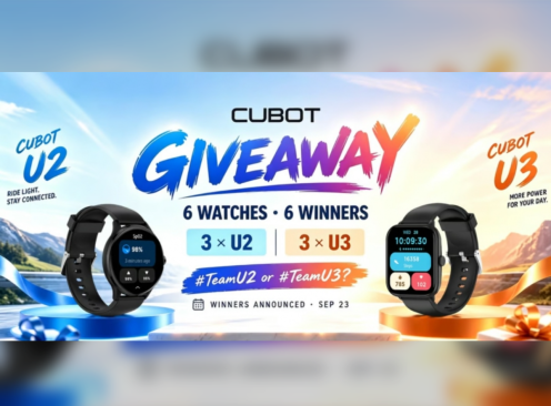 Win a U2 or U3 - Cubot cellphone