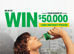 Win up to $1,000 Prezzy Gift Cards with Sprite