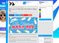 Win up to $1000 with The Nation's Baby Bet