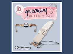 Win Uppababy Mira 2-in-1 Bouncer + Toy Bar