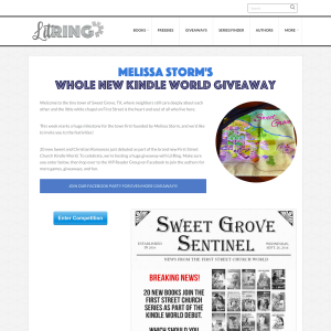 Win US$100 Cash and a Reader Swag Box - Melissa Storm/LitRing