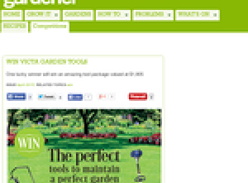 Win Victa Garden Tools