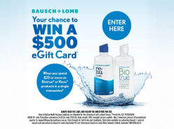 Win 1 of 10 $500 Visa Digital Giftcard - Bausch + Lomb Australia