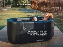 Win a Vital+ Ice Bath Pro and Swiish Wellness Package