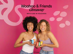 Win $1K Vouchers with Woohoo & Friends