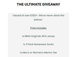 Win your $300 Ultimate Wardrobe Awaits