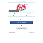 Win Warehouse Gift Cards