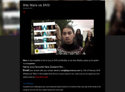 Win Waru on DVD