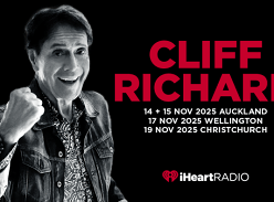 Win your Way to see Cliff Richards Show in Auckland