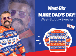 Win 1 of 3 Weetbix Ugly Sweaters