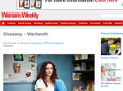 Win Wentworth DVD