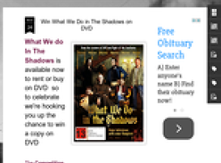 Win What We Do in The Shadows on DVD