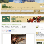 Win William Kelly's War on DVD!