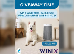 Win a Winix Zero+ 360 5-Stage Smart Air Purifier with Pet Filter - Sensitive Choice NZ
