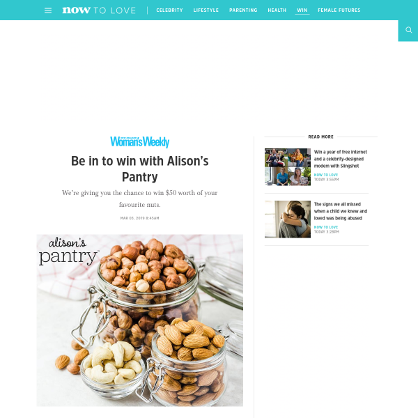 Win with Alison’s Pantry