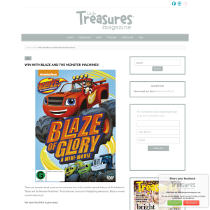 Win with Blaze and the Monster Machines