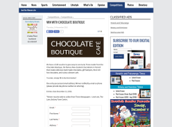 Win with Chocolate Boutique