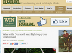 Win with Duracell and light up your Christmas!